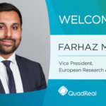 Welcoming Farhaz Miah, Vice President, European Research and Strategy