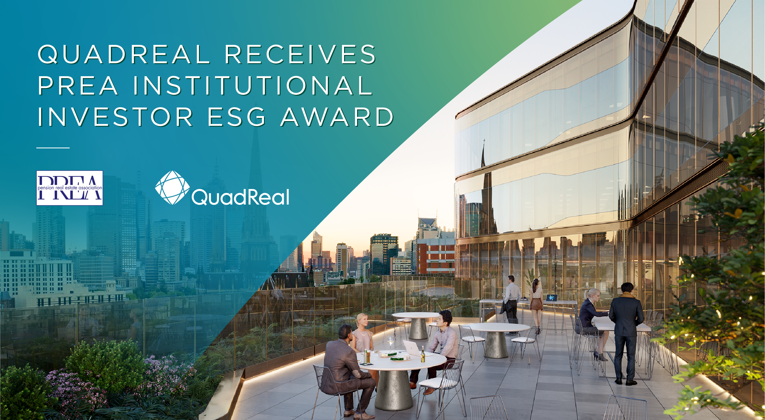 QuadReal receives Institutional Investor ESG Award